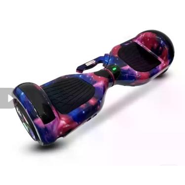Imagem de Hoverboard skate eletrico Ceu Estrelado 6,5 com LED e Bluetooth - Céu