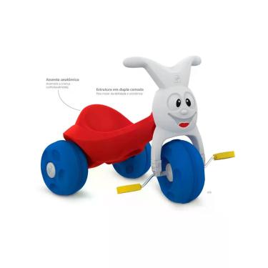 Imagem de Triciclo Infantil Tico Tico Europa Bandeirante 670