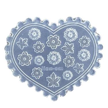Imagem de Molde De Silicone Para DecoraçãO De Estojo De Cristal Para Unhas Moldes De FundiçãO Para Arte De Unha FaçA Você Mesmo Flor Forma Floral Molde De Unhas Para Meninas
