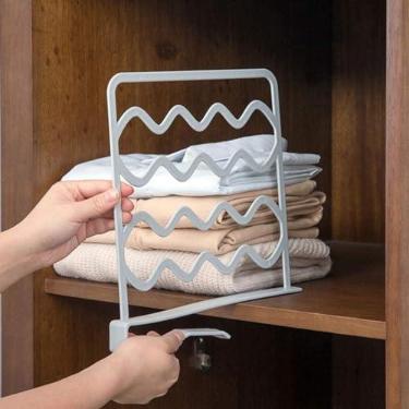 Imagem de Divisória Para Prateleira de Plástico 27,5X26,5X2,5CM