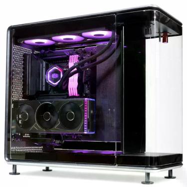 Imagem de Gabinete para Computador Masterframe 360 Panorama MF360-KINN-S00 Mid Tower ATX Vidro Temperado Modular Cooler Master