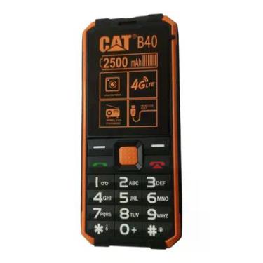 Imagem de Celular Antigo Cat B40, Sinal 4G, Simples Para Idosos, Com Lanterna, Radio