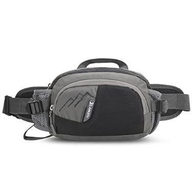 Imagem de Bolsa de cintura para esportes ao ar livre com suporte para garrafa de água para ciclismo corrida caminhada caminhada maratona pochete cinto de hidratação para homens e mulheres