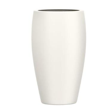Imagem de Vaso Fibra De Vidro Cachepot Vietnamita Grande 52cm Atenas P (Off White Fosco)