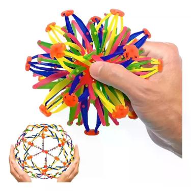 Imagem de Bola Mágica Esfera De Hoberman Bola Abre E Fecha Ao Lançar - Sem marca