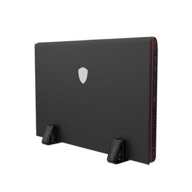 Imagem de Suporte Vertical Notebook Laptop Fechado 30mm Apoio De Mesa (Preto)