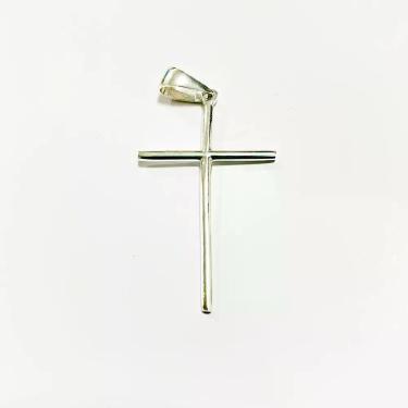 Imagem de Pingente Crucifixo Grande Prata 925
