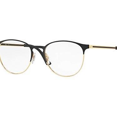 Imagem de Ray-Ban Rx6375 Armação Redonda para Óculos de grau, Tamanho 51