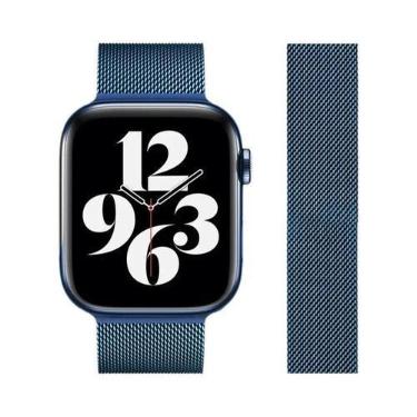 Imagem de Pulseira Magnética De Aço Inoxidável Compatível Com Apple Watch Modelo