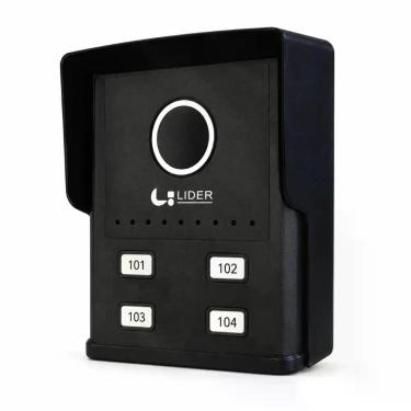 Imagem de Porteiro Coletivo Smart 4 Pontos LR804 Predio Condominio Lider
