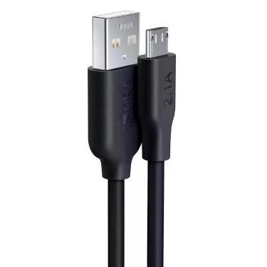 Imagem de Cabo De Dados V8 1M 2.1A Pvc Cab236-14-1 - 1Hora