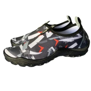 Imagem de Sapatilha Náutica Neoprene Hibrido Impermeável Surf Mergulho Pesca Bike Trilha Adventure
