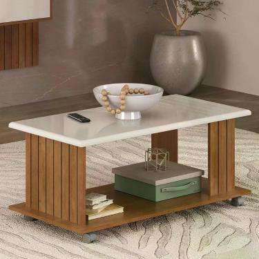 Imagem de Mesa De Centro Artely Mila Cinamomo-off White