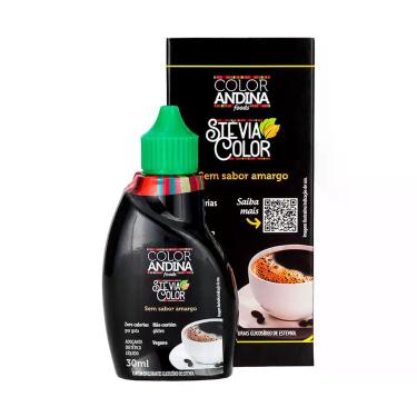 Imagem de Adoçante Stévia Color Líquido 30ml Color Andina