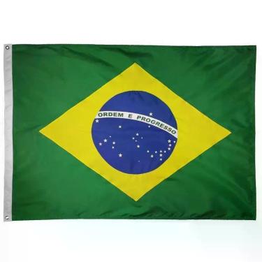 Imagem de Bandeira Oficial do Brasil 128 x 90 cm - 2 panos - MyFlag