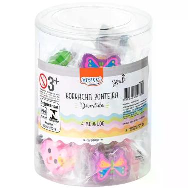 Imagem de Borracha Ponteira Divertida 4 Modelos - BRW
