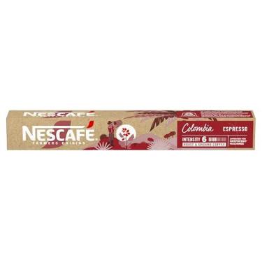 Imagem de Café em Cápsula Compatível com Nespresso Nescafé Farmers Origins Colombia 10 Cápsulas