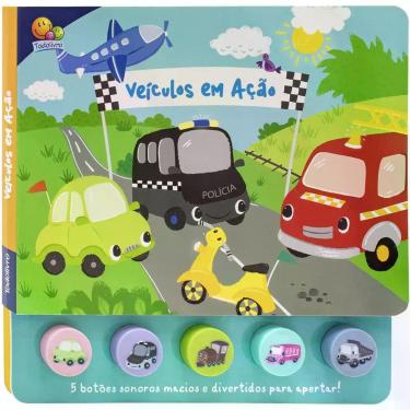 Imagem de Livro - Brincando com Sons: Veículos em Ação