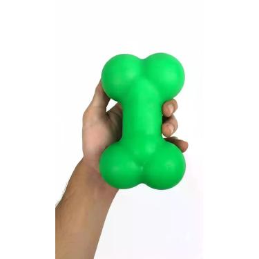 Imagem de Brinquedo Pet Borracha Maciço Osso Anti-Stress M - Congratulations Sto