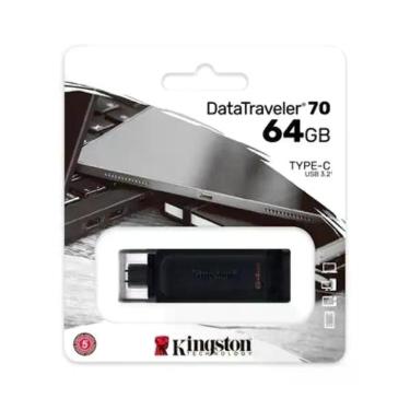 Imagem de Pen Drive 64GB Kingston DT70/64GB Type-C - Sandisk
