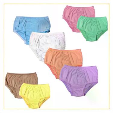 Imagem de Kit 10 Calcinhas Calçolinhas Juvenil Mocinha Menina 100% Algodão Ataca