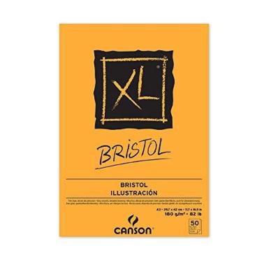 Imagem de Bloco XL Bristol A3 180g/m², Canson, 60039173, 50 Folhas
