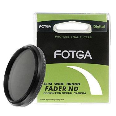 Imagem de Fotga 52mm Slim Variável Ajustável ND2 a ND4 ND8 ND16 ND32 ND400 ND Filtro de Densidade Neutra para Nikon Canon EF-S 24mm F2.8 Sony Panasonic Olympus Fujifilm DSLR Câmeras Lentes
