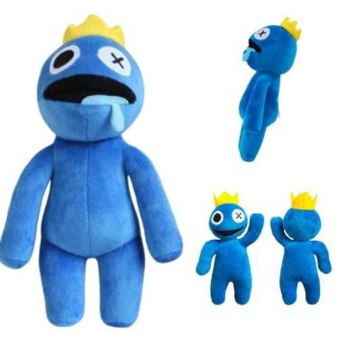 Imagem de Boneco de Pelucia Rainbow Friends Blue Pelúcia Azul R-oblx