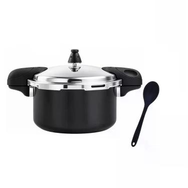 Imagem de Panela de Pressão 5,4L Preto Pressure Indução Antiaderente Ceramic Lif