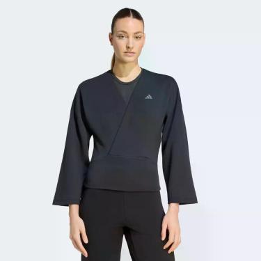 Imagem de Blusa Adidas Motion Essentials Manga Longa Feminina Preta, GG