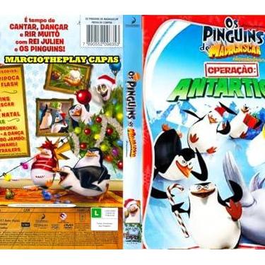 Imagem de os pinguins de madagascar operacao antartica dvd