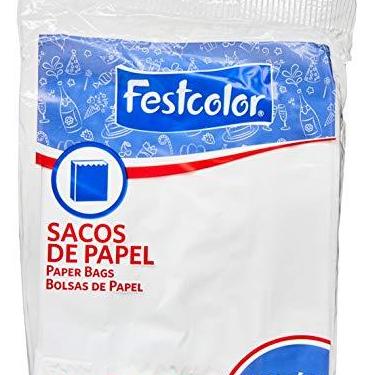 Imagem de Saquinho de Papel para Hamburguer - Caixa com 500, Festcolor