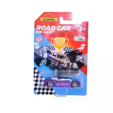 Imagem de Colecionável Carrinho Road Car Die Cast Sortido e Unitário Brinquedo P