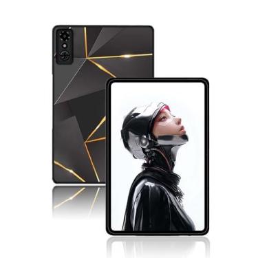 Imagem de Capa para tablet gamer RedMAGIC Astra 23.0 cm, capa de proteção para tablet NOUKAJU Tablet, resistente a quedas, antiarranhões, capa de proteção para tablet RedMAGIC 3 Pro (preto-amarelo)