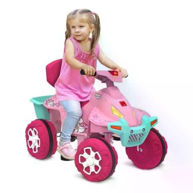 Imagem de Quadriciclo Passeio Smart Quad Pedal Rosa - Bandeirante Rosa Rosa