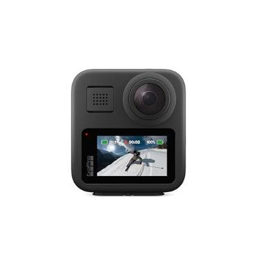 Imagem de GoPro MAX - Câmera de Ação 360° à Prova d'água, Vídeo 360 5.6K, Reenquadramento 4K, Foto 360, GPS, Live 1080p, Max HyperSmooth, TimeWarp, Trava de horizonte, Capturas com bastão invisível
