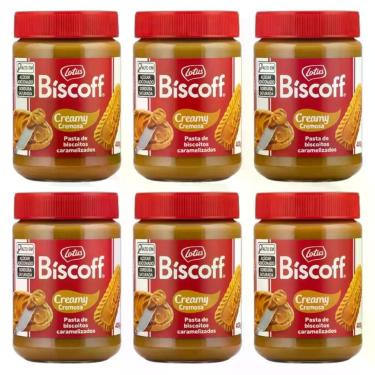 Imagem de Kit 06 Pasta de Biscoito Lotus Biscoff Spread 400g