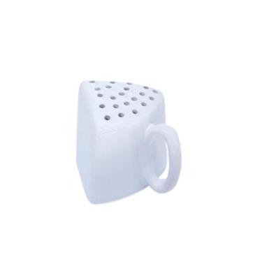 Imagem de Porta Queijo Ralado em Cerâmica: Charme e Praticidade para sua Mesa - 
