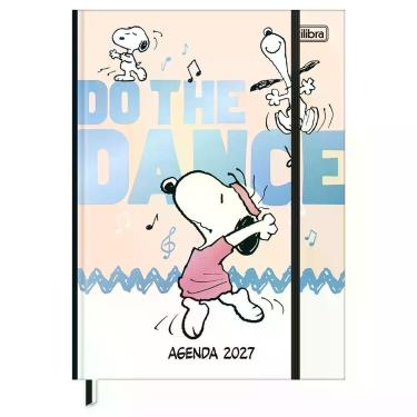 Imagem de Agenda Costurada Snoopy 2027 Do The Dance - Tilibra - Tendtudo
