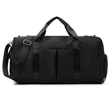 Imagem de Elonglin Bolsa Esportiva Impermeável com Alça Removível Bolsa de Treino Viagem Grande 4