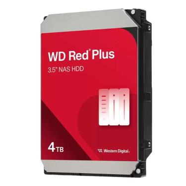 Imagem de HD 4TB NAS SATA - 5400RPM - 128MB Cache - Western Digital RED PLUS - WD40EFZZ