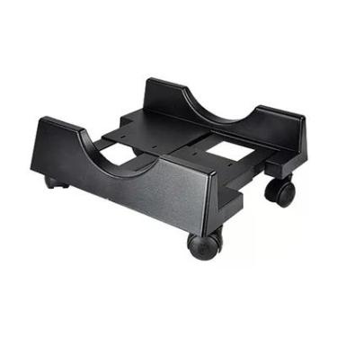 Imagem de Suporte Masticmol, Para CPU, Com Rodinhas, Ajustavel, Preto