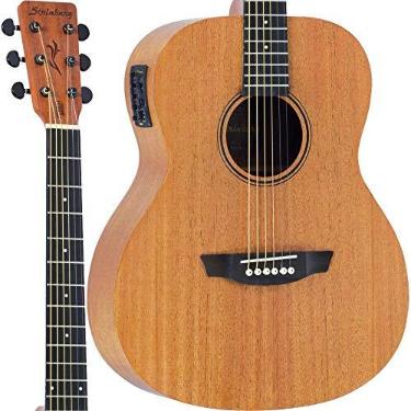 Imagem de Violão Eletroacústico Strinberg Fs1a Aço Mahogany Satin