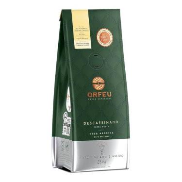 Imagem de Café Orfeu Descafeinado Torrado e Moído 250g