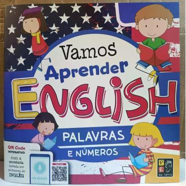 Imagem de Vamos aprender english - palavras e numeros - PÉ DA LETRA