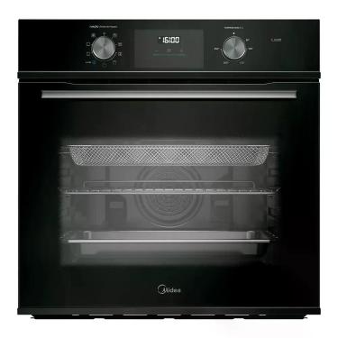 Imagem de Forno Elétrico de Embutir Midea TSD80P2 80L Digital com Air Fryer Grill Timer Preto 220V