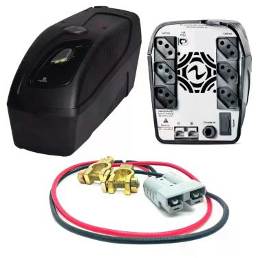 Imagem de Kit Nobreak Ragtech 1400VA CBU-TI 20NEW4154 Easy Way Bivolt + Cabo de