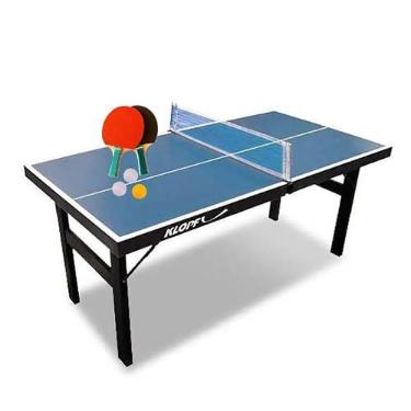 Imagem de MINI MESA PING PONG Júnior 1003 KLOPF + Kit 5002