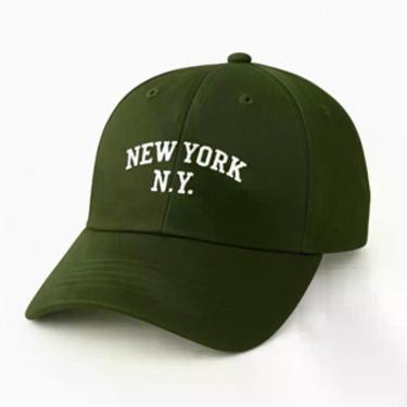 Imagem de Boné Ny New York Retrô Baseball Original Masculino Feminino Aba Curva 