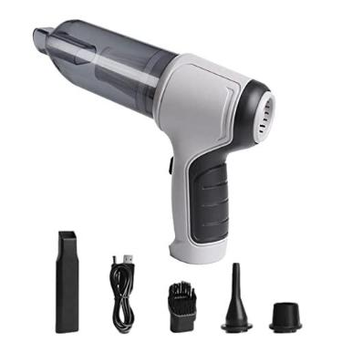 Imagem de Sritob Aspirador de Pó sem Fio para Carro - Aspirador Manual Ciclone sem Fio para Casa, Interior do Carro, Detalhando Acessórios Automotivos Kit de Ferramentas de Limpeza